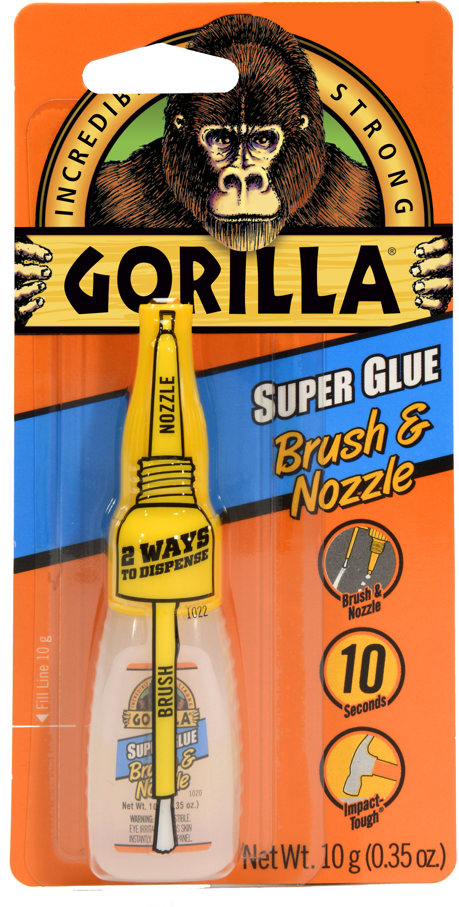Gorilla Super Glue Brush & Nozzle